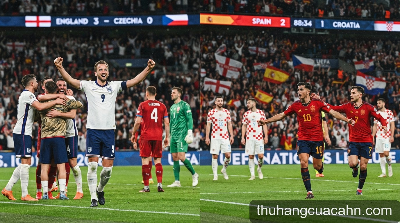 UEFA Nations League: Anh thị uy sức mạnh, Tây Ban Nha khẳng định vị thế sau loạt trận tháng 10